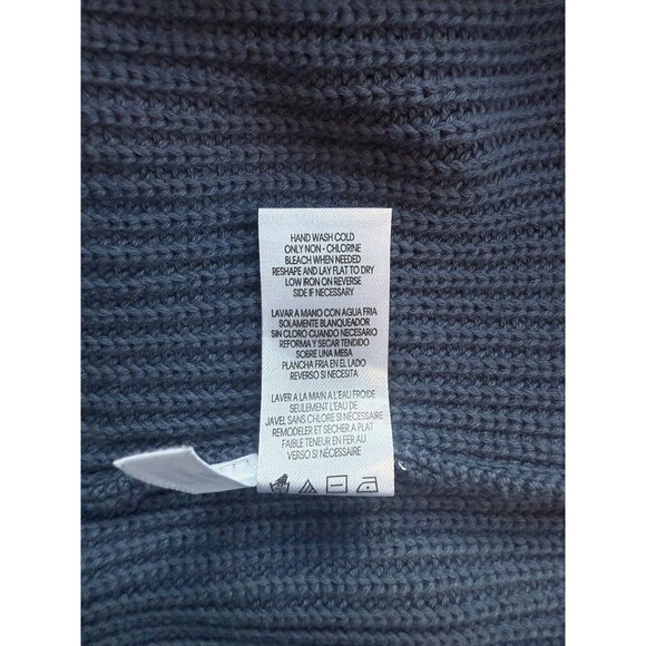 Calvin Klein Womens Sleeveless Blue Crew Neck Sweater Vest Large 100% Cotton - Picture 4 of 7